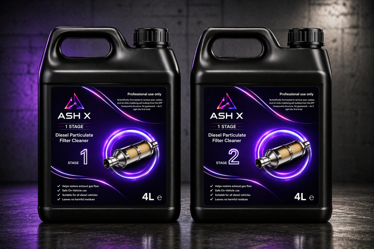 AshX – Bulksett steg 1 og 2 - 4 bil behandling